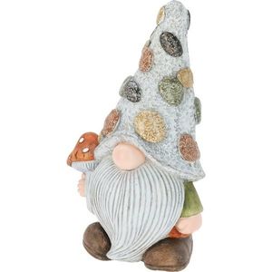 Záhradný trpaslík s muchotrávkou, polyresin, 23 x 17, 5 x v. 41 cm vyobraziť