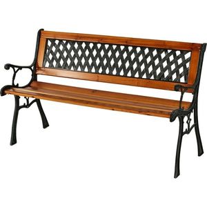 Záhradná lavička Paula, 125 x 52 x v. 73 cm, cyprusové drevo vyobraziť