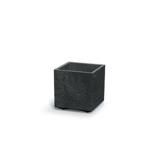 Kvetináč SIERRA SQUARE BETON EFFECT 38, 5 cm , čierny, M vyobraziť