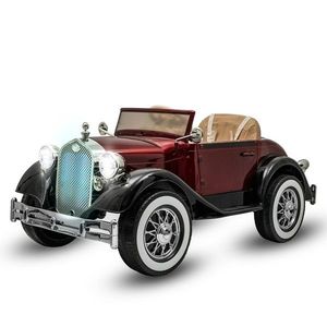 Baby Mix Detské elektrické autíčko Retro 4 x 4 , červené vyobraziť