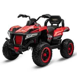 Detská elektrická štvorkolka Baby Mix Baby Rave 4x 4 , červená vyobraziť