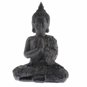 Záhradná dekorácia Budha, antracit, magnézium, 38 x 15 x 26 cm vyobraziť