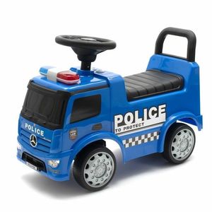 Detské odrážadlo so zvukom Mercedes Baby Mix POLICE modré vyobraziť