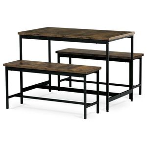 Jedálenský set s 2 lavicami OLD WOOD , 110 x 60 x75 cm vyobraziť