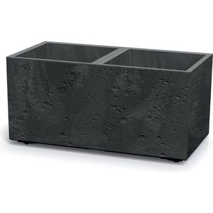 Kvetináč SIERRA CASE BETON EFFECT 77 cm čierny, M vyobraziť