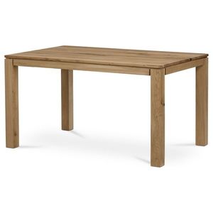 Jedálenský stôl z masívneho dreva 140 x 80 cm, dub vyobraziť
