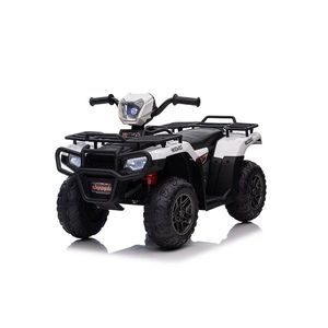 Detské elektrické autíčko Baby Mix Quad, biele vyobraziť