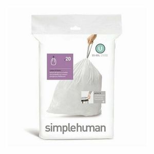Simplehuman Vrecká do odpadkového koša U 55-80 l, 20 ks vyobraziť