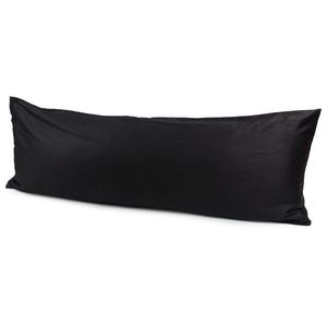 4Home obliečka na Relaxačný vankúš Náhradný manžel satén čierna, 50 x 150 cm vyobraziť