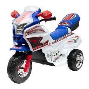 Baby Mix Detská elektrická motorka Racer, biela vyobraziť