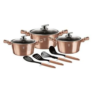 Berlinger Haus 10-dielna súprava hrncov Rosegold Metallic Line vyobraziť