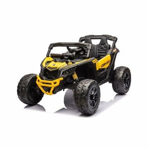 Baby Mix Detské elektrické autíčko Buggy Hornet, žlté vyobraziť