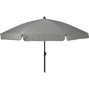 Parasol Plážový slnečník s náklonom pr. 185 cm, sivá vyobraziť