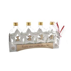 InDecor Sklenená dekorácia Advent bottles, 33 x 18, 5 x 6, 5 cm vyobraziť