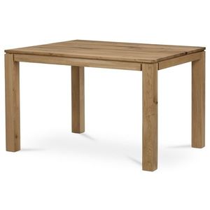 Jedálenský stôl z masívneho dreva 120 x 80 cm, dub vyobraziť