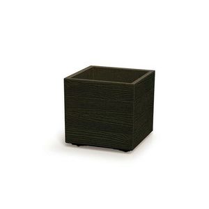 Kvetináč MADERA SQUARE ECO WOOD 38, 5 cm , tmavohnedý, L vyobraziť