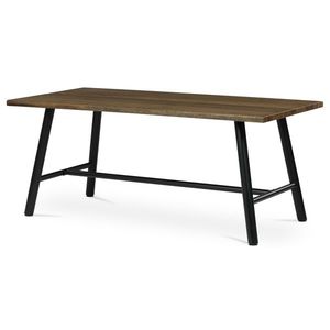 Jedálenský stôl z masívneho dreva 180 x 90 cm, orech vyobraziť