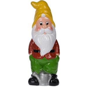Záhradný trpaslík so žltou čiapkou, 30 cm vyobraziť