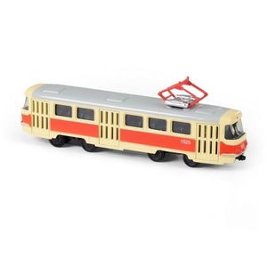 Rappa Električka česká retro kovová, 16 cm vyobraziť
