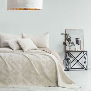 Restilo Prehoz na postel Softa beige - cappucino, 220 x 240 cm vyobraziť