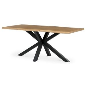 Jedálenský stôl 180 x 90 cm, divoký dub vyobraziť