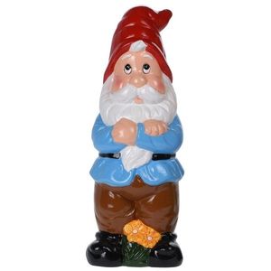 Záhradný trpaslík s červenou čiapkou, 30 cm vyobraziť
