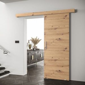 Saldor 90 1 posúvne dvere dub artisan / strieborná vyobraziť