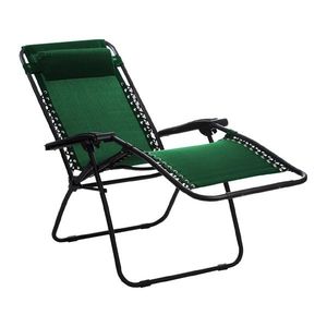 NABBI Deluxe záhradné lehátko tmavozelená vyobraziť