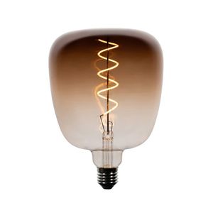 E27 Stmievateľné LED žiarovky G140 hnedé 4, 9W 110 lm 1800K vyobraziť