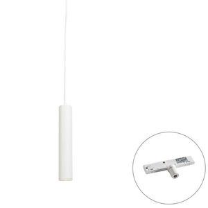 Design hanglamp wit incl. rail adapter 1-fase - Slimline Tuba small vyobraziť