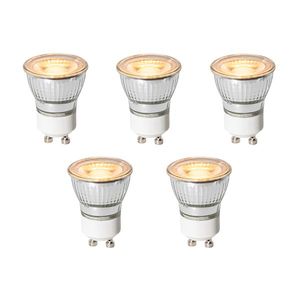 Sada 5 stmievateľných LED žiaroviek GU10 35 mm 4W 200 lm 2200K vyobraziť