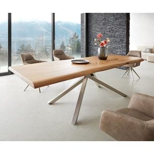 Jedálenský stôl Edge 260x100 cm XL prírodná akácia live vyobraziť