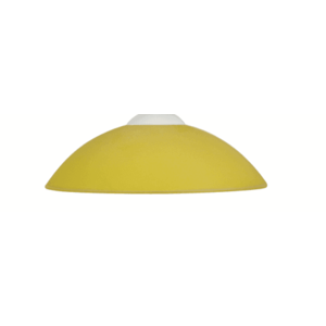 Žlté sklenené tienidlo 28 cm vyobraziť