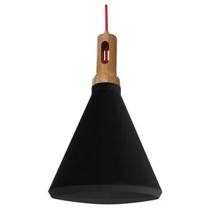 Závesná lampa Robinson 26 1X60W E27 čierno-čierna vyobraziť