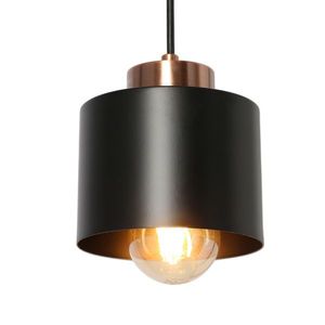 Čierna závesná lampa Olena vyobraziť