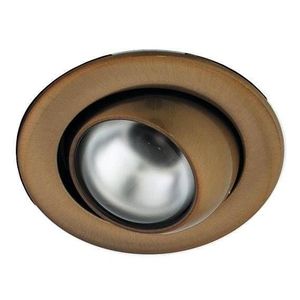 Pohyblivé stropné svietidlo, zlatá patina, R80, 100W, OZR-07 vyobraziť