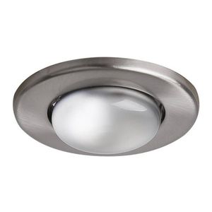 Stropná lampa, saténový nikel, okrúhla, OZS-01 vyobraziť