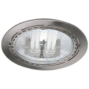 Saténová okrúhla stropná lampa 2x18W 23cm DM-01 vyobraziť