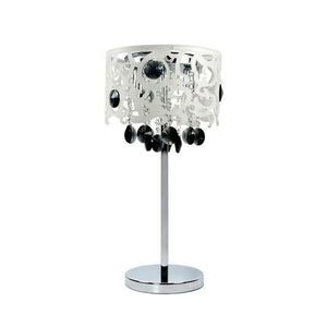 Stolová lampa chróm/čierna 3 Talita vyobraziť
