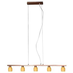 Stropná lampa Dakota 5X40W G9 medená vyobraziť