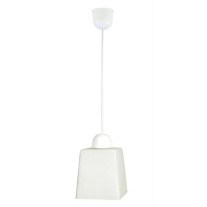 Stropná lampa Wibra 12 1xE27 biele lano vyobraziť