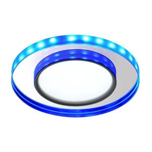 Stropné bodové svietidlo Ssp-23 Ch/Tr+Bl 8W Led 230V prstencové LED modré vyobraziť