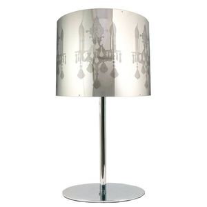 Chrómová kancelárska stolová lampa Arkas vyobraziť