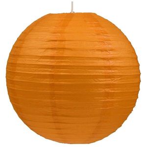 Papierové tienidlo na lampu Cocoon Ball oranžové vyobraziť