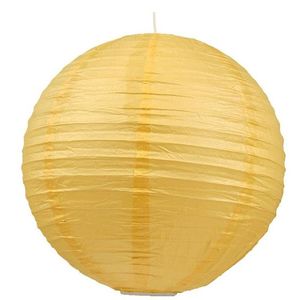 Papierové tienidlo na lampu Cocoon Ball žlté vyobraziť