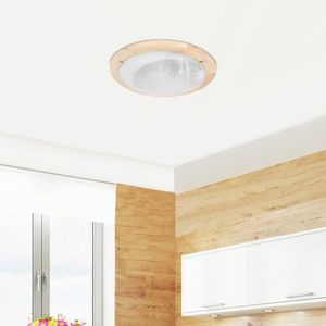 Stropné svietidlo Bambusové stropné svietidlo Drevené Štandardné 2X60 W E27 Borovicové vyobraziť