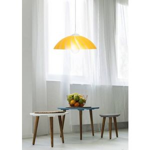Stropná lampa závesná kamila e27 žltá vyobraziť