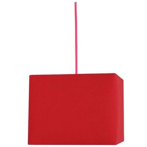 Závesná stropná lampa 1X60W E27 červená BASIC vyobraziť