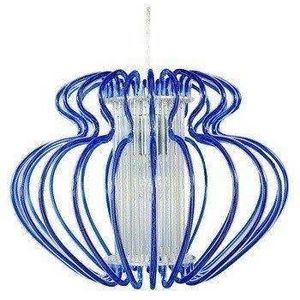 Závesná stropná lampa 1X60W E27 modrá IMPERIA vyobraziť