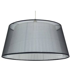 Závesná lampa 1xE27 45cm čierna CHARLIE vyobraziť